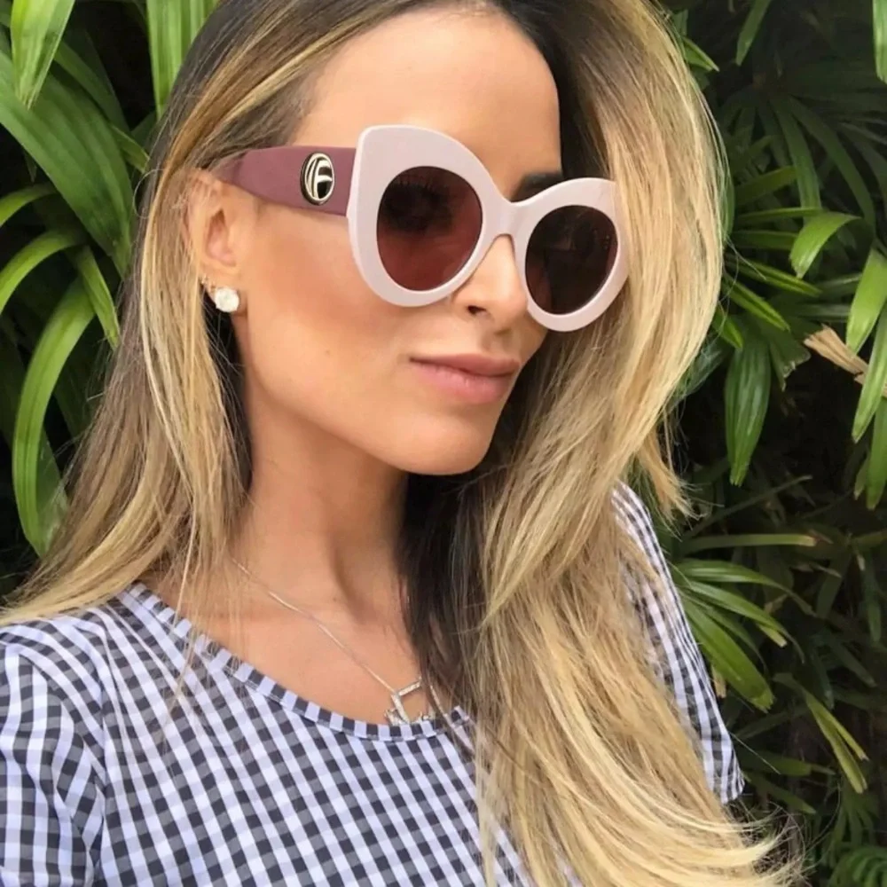 🆕 Thick Framed Cat Eye Sunglasses